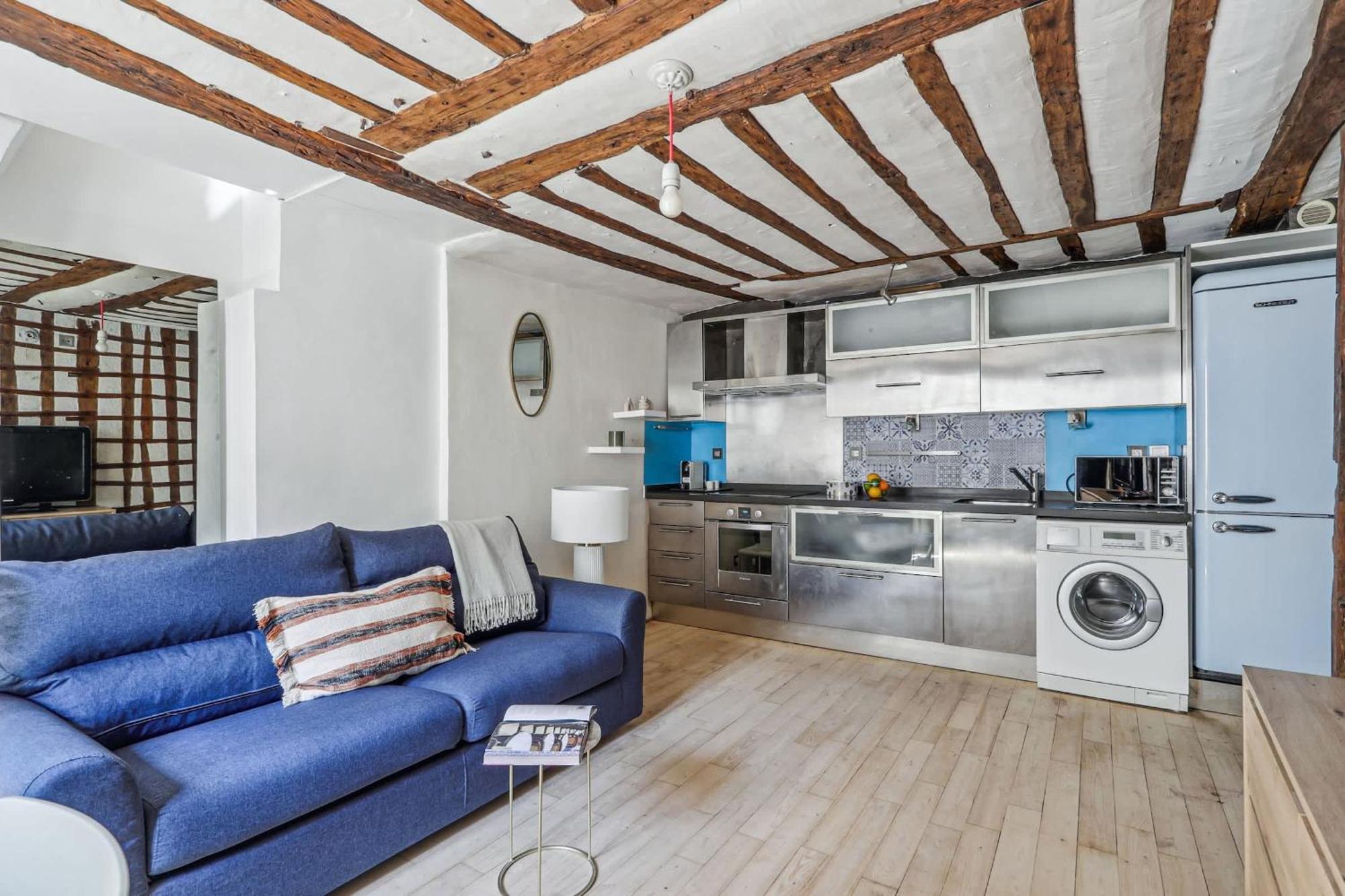 Appartement 1Br Steps From The Louvre & Palais Royal & Opera Flat *