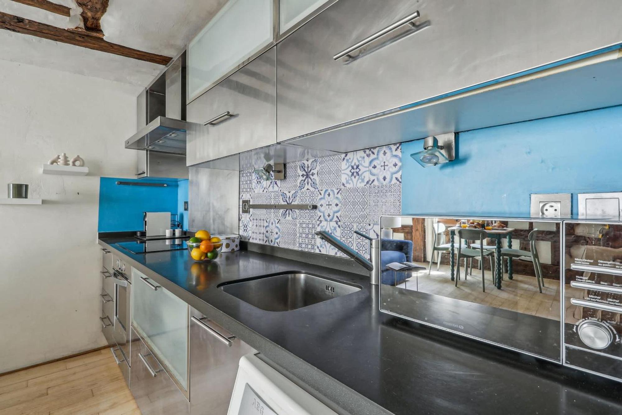 1Br Steps From The Louvre & Palais Royal & Opera Flat Appartement *