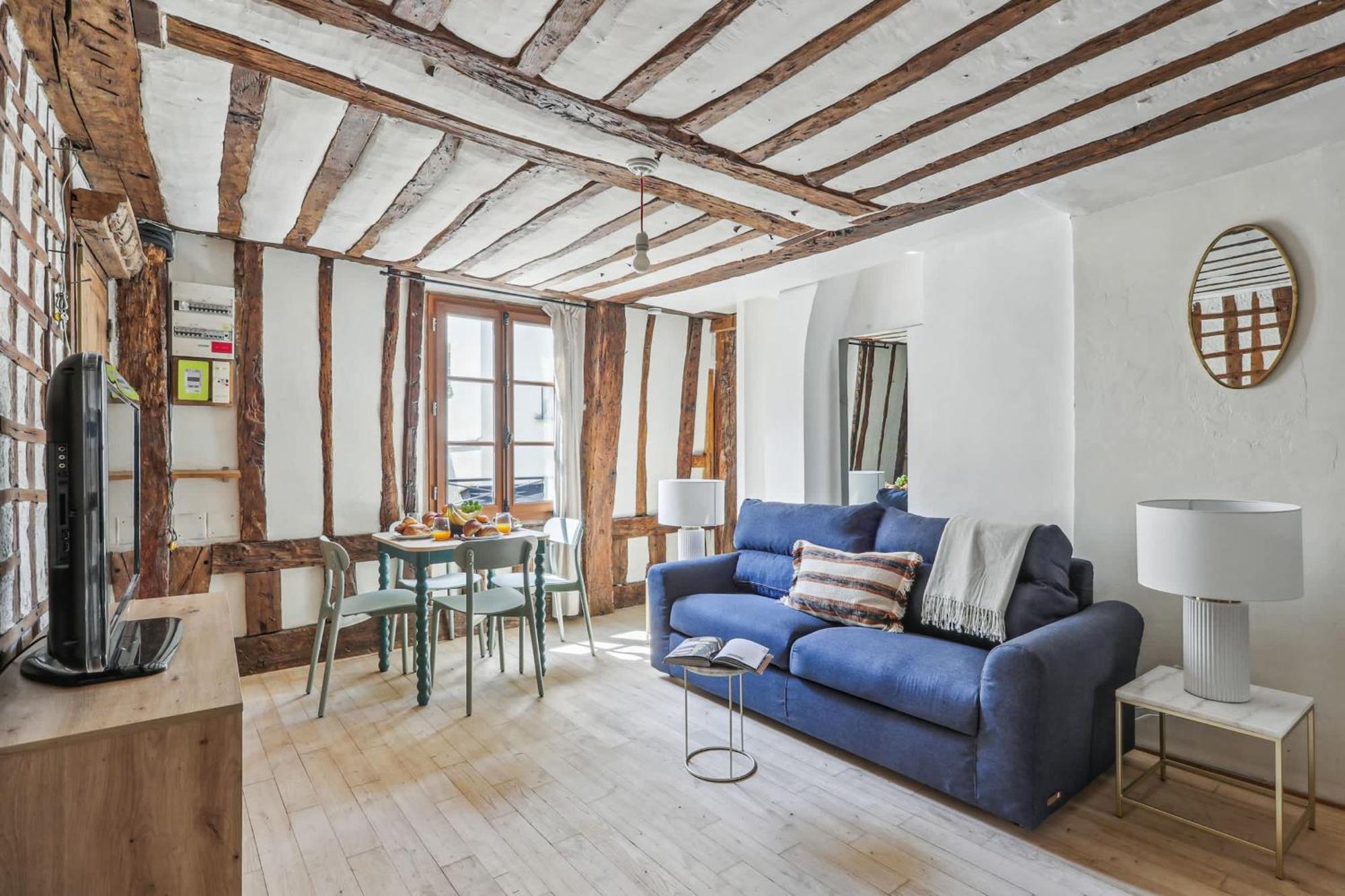 Appartement 1Br Steps From The Louvre & Palais Royal & Opera Flat *